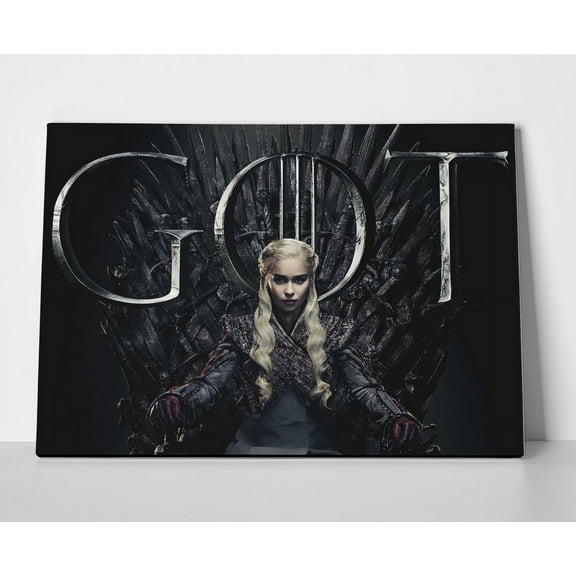 Game of Thrones GOT Poster or Wrapped Canvas