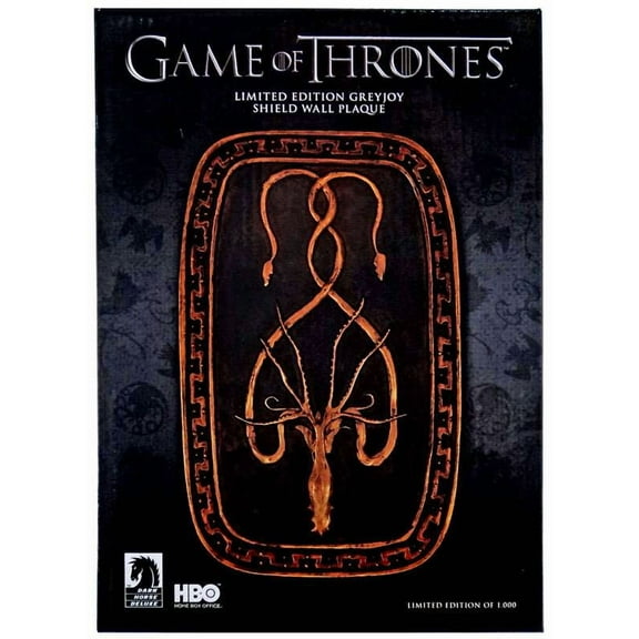 Game of Thrones Greyjoy Shield Wall Plaque