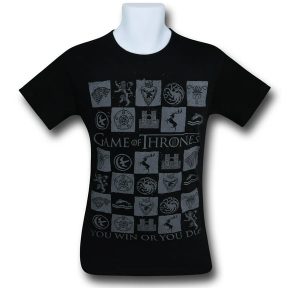 Game of Thrones Grid T-Shirt-Men's Small