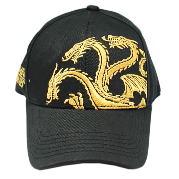 Game of Thrones Hat House Targaryen Dragon Insignia Non Adjustable Cap