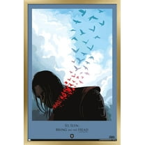 Game of Thrones - Head Wall Poster, 14.725" x 22.375", Framed