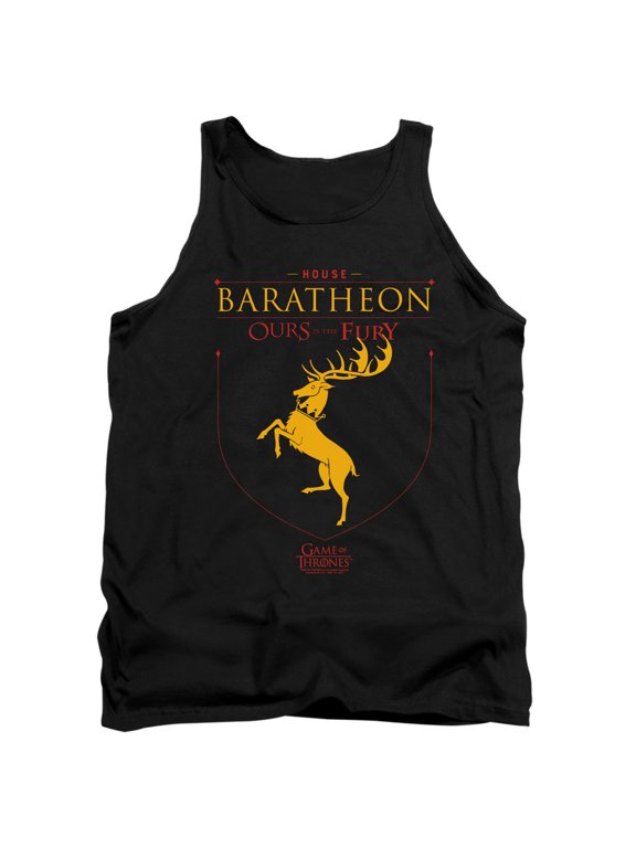 Game of Thrones House Baratheon Sigil Unisex Adult Tank Top,House Baratheon Sigil, Medium