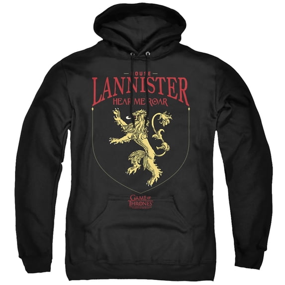 Game of Thrones House Lannister Sigil Unisex Adult Pull-Over Hoodie, House Lannister Sigil, Small