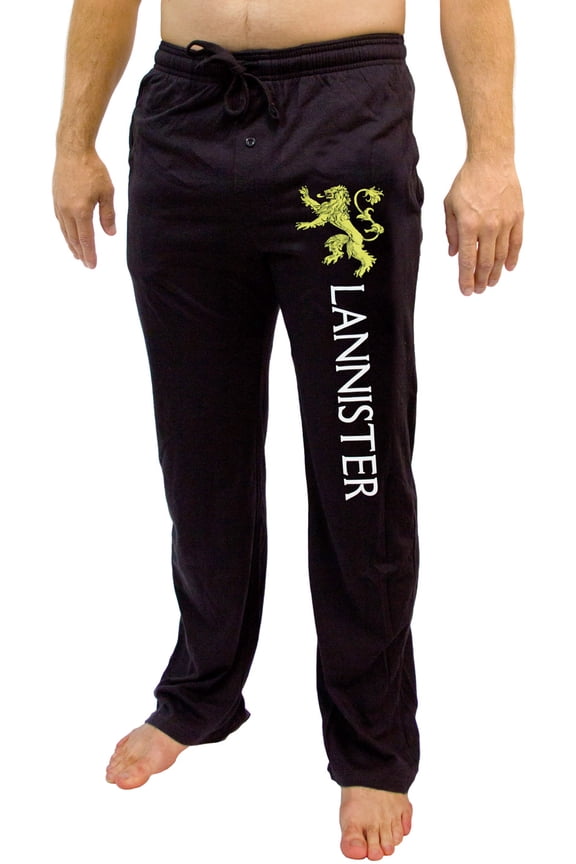 Game of Thrones House Of Men's Pajama Pant Costume Lounge Sleep Lannister LG