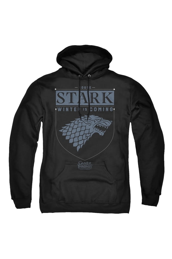 Game of Thrones House Stark Sigil Unisex Adult Pull-Over Hoodie, House Stark Sigil, Large