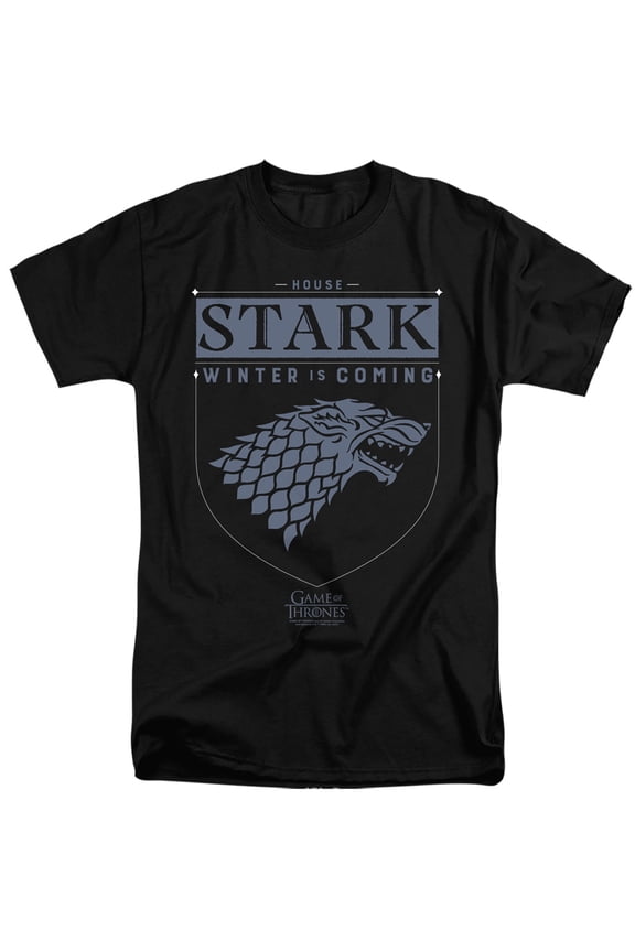 Game of Thrones House Stark Sigil Unisex Adult Tall T Shirt,House Stark Sigil, 3X-Large