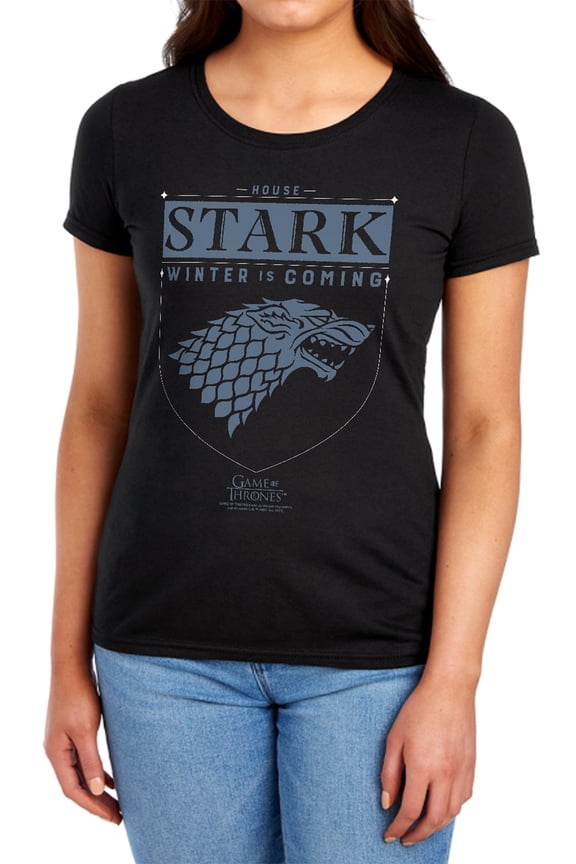 Game of Thrones House Stark Sigil Women's T Shirt, House Stark Sigil, Medium