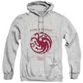 thumbnail image 1 of Game of Thrones House Targaryen Sigil Unisex Adult Pull-Over Hoodie,Athletic Heather, Medium, 1 of 5