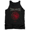 thumbnail image 1 of Game of Thrones House Targaryen Sigil Unisex Adult Tank Top,House Targaryen Sigil, X-Large, 1 of 2