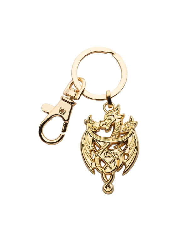 House of the Dragon Gold Dragon 3D Keychain
