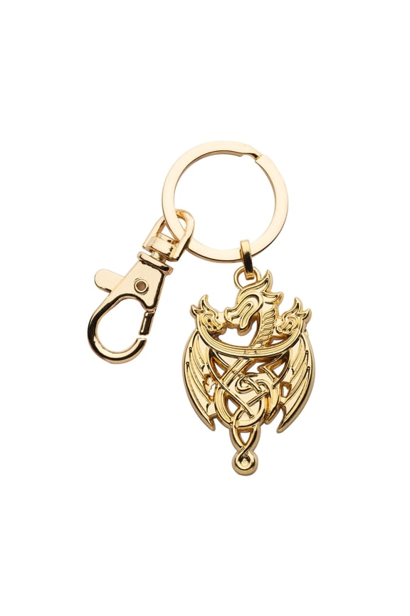 House of the Dragon Gold Dragon 3D Keychain