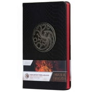 Game of Thrones House of the Dragon Targaryen Fire & Blood Hardcover Journal, Hardcover