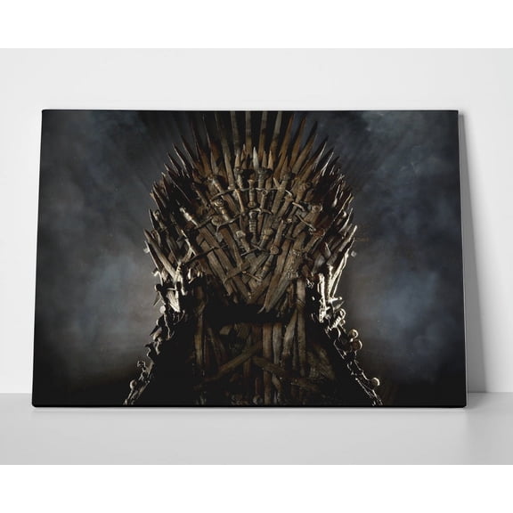 Game of Thrones Iron Throne Poster or Wrapped Canvas