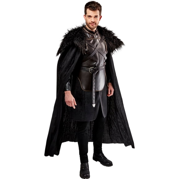 Game of Thrones Jon Snow Night Watch Lord Commander Costume for Adults by Rubies, Men's XL