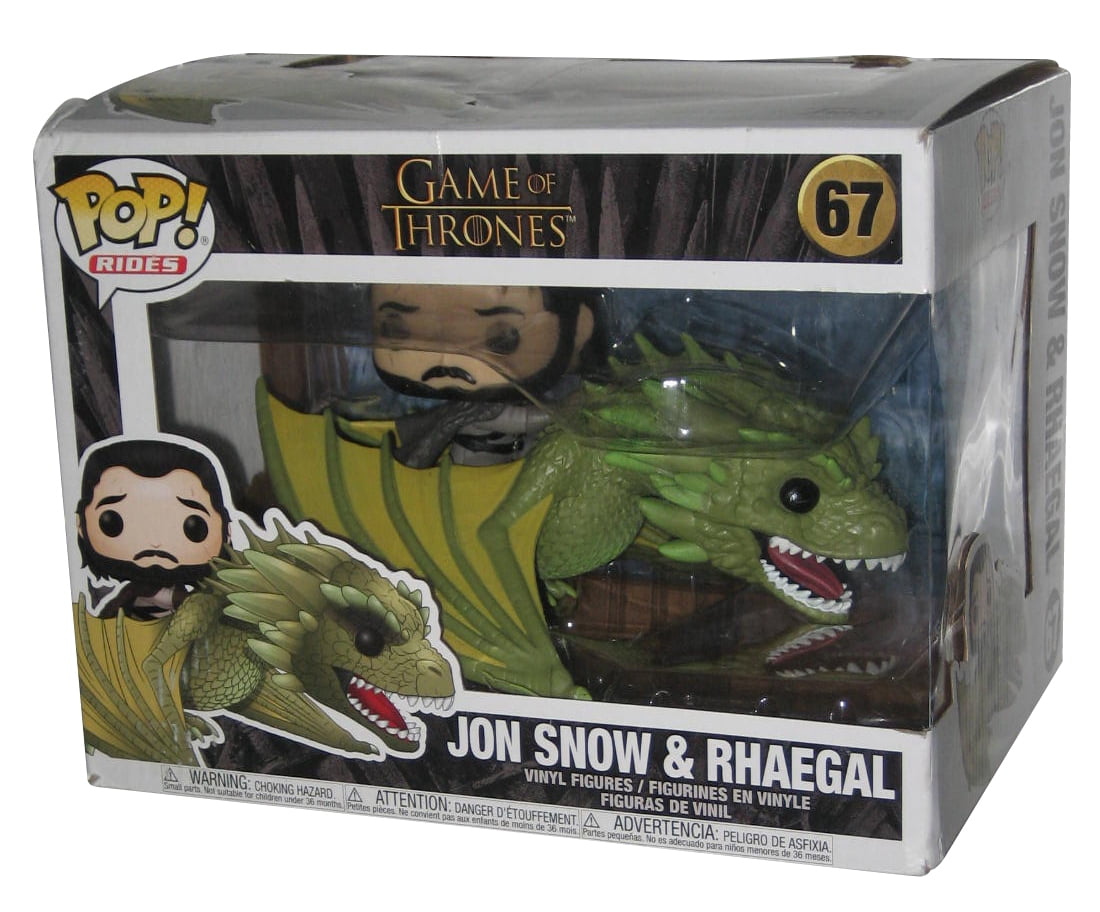 Game of Thrones Jon Snow & Rhaegal Funko POP! Vinyl Figure