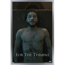 Game of Thrones - Jon Snow Wall Poster, 14.725" x 22.375", Framed