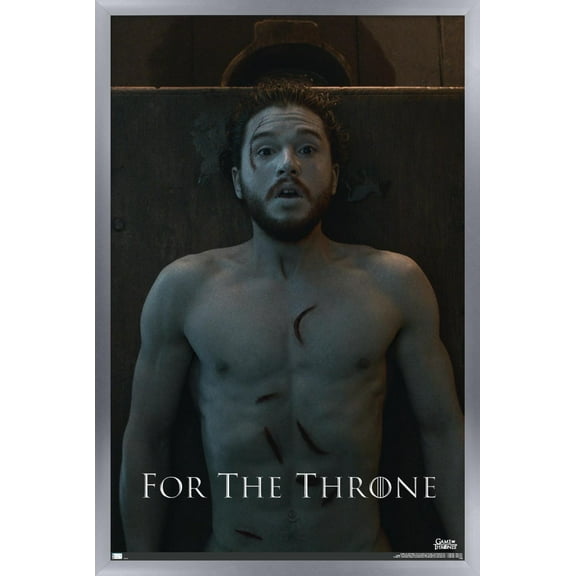 Game of Thrones - Jon Snow Wall Poster, 14.725" x 22.375", Framed