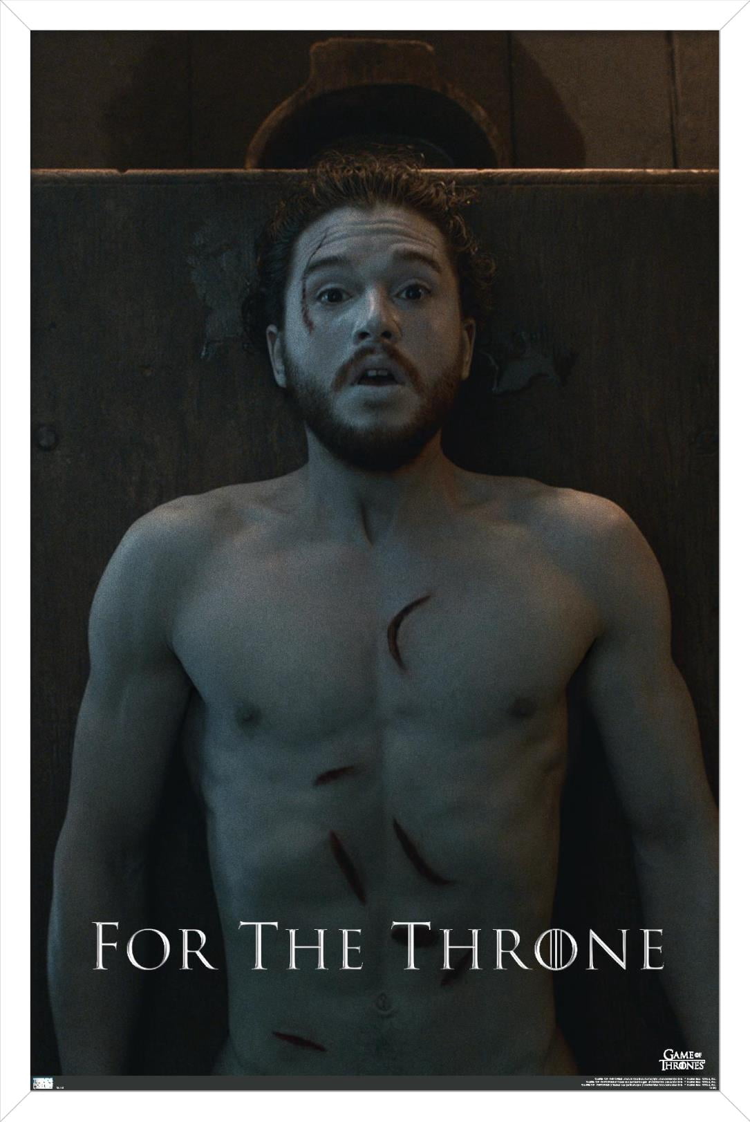 Game of Thrones - Jon Snow Wall Poster, 22.375" x 34", Framed