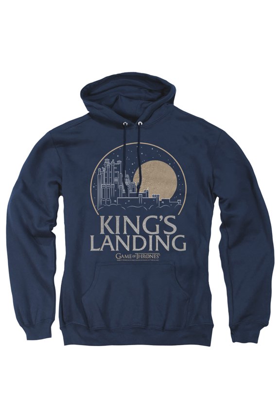 Game of Thrones Kings Landing Unisex Adult Pull-Over Hoodie, Kings Landing, Medium
