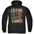 thumbnail image 1 of Game of Thrones Know Things Unisex Adult Pull-Over Hoodie, Know Things, 3X-Large, 1 of 5