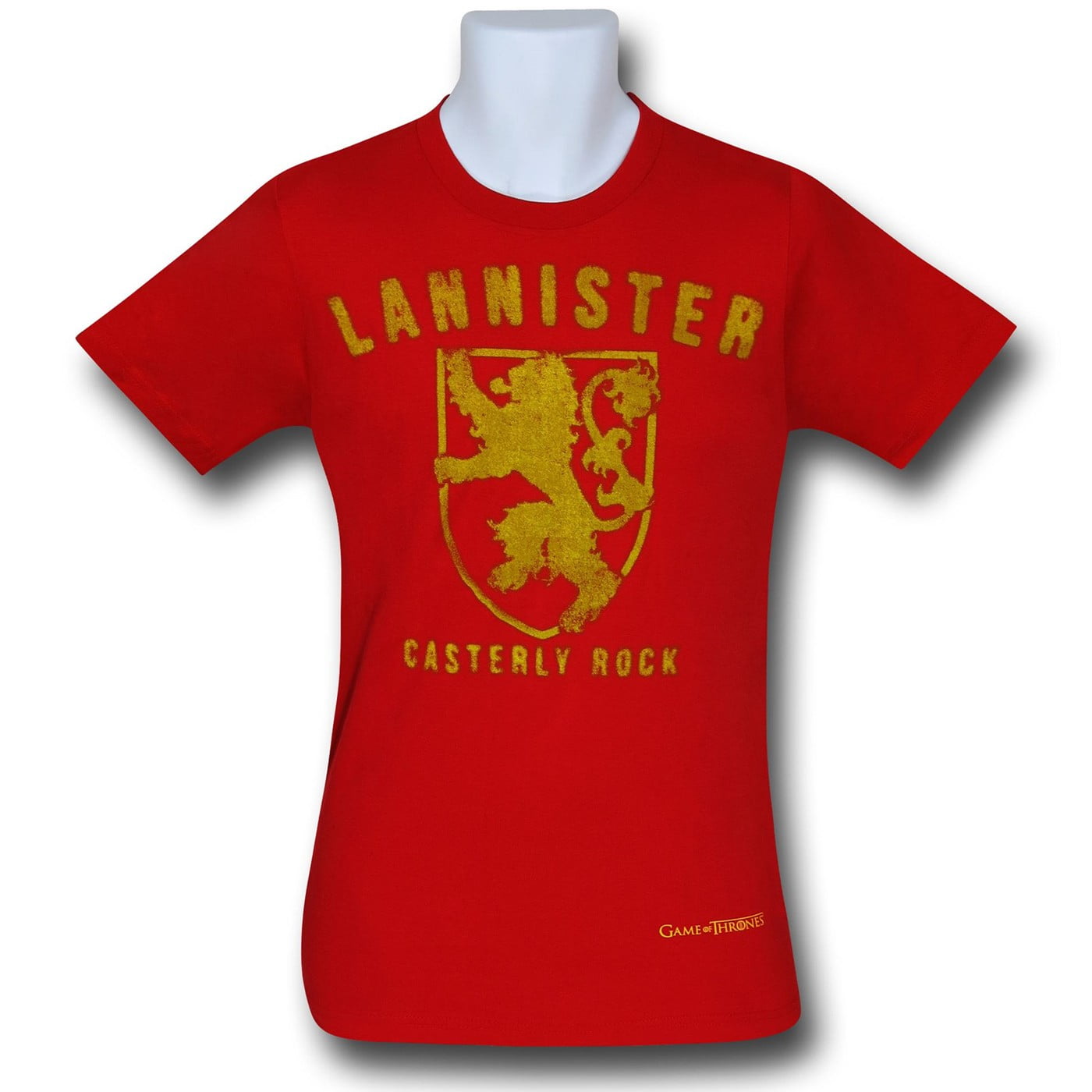 Game of Thrones Lannister Red T-Shirt-Medium - Walmart.com