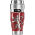 thumbnail image 1 of Game of Thrones Lannister Sigil THERMOS STAINLESS KING Stainless Steel Travel Tumbler, Vacuum insulated & Double Wall, 16oz, 1 of 6