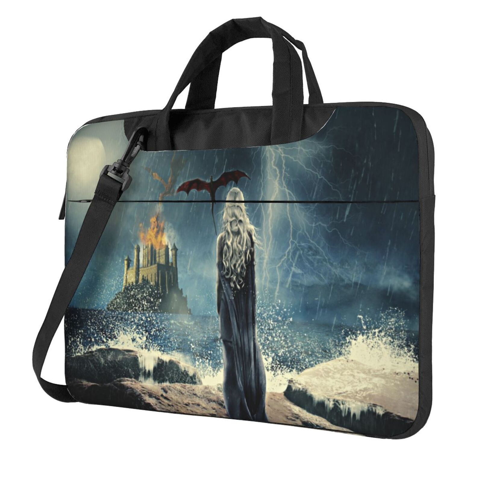 Game of Thrones Laptop Bag with Extra Pocket Soft Carrying Handle