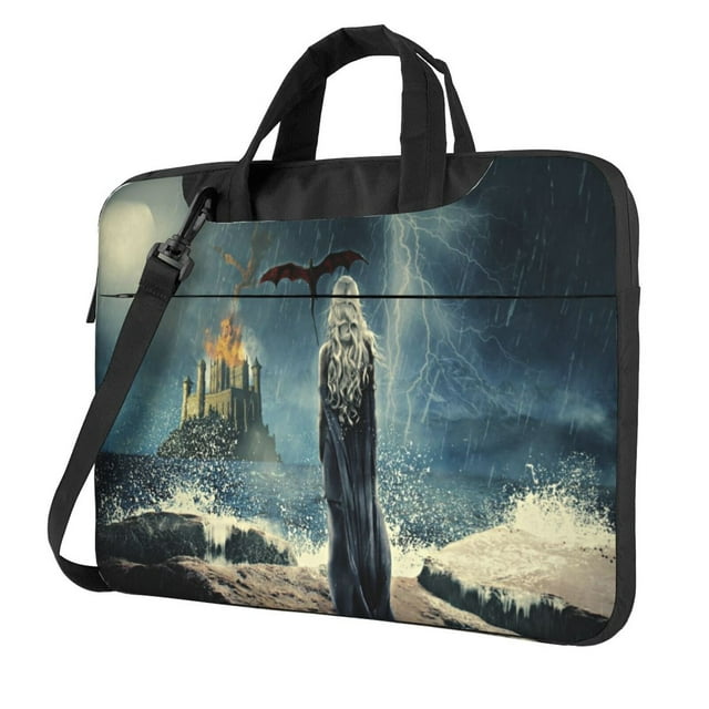 Game of Thrones Laptop Bag with Extra Pocket Soft Carrying Handle
