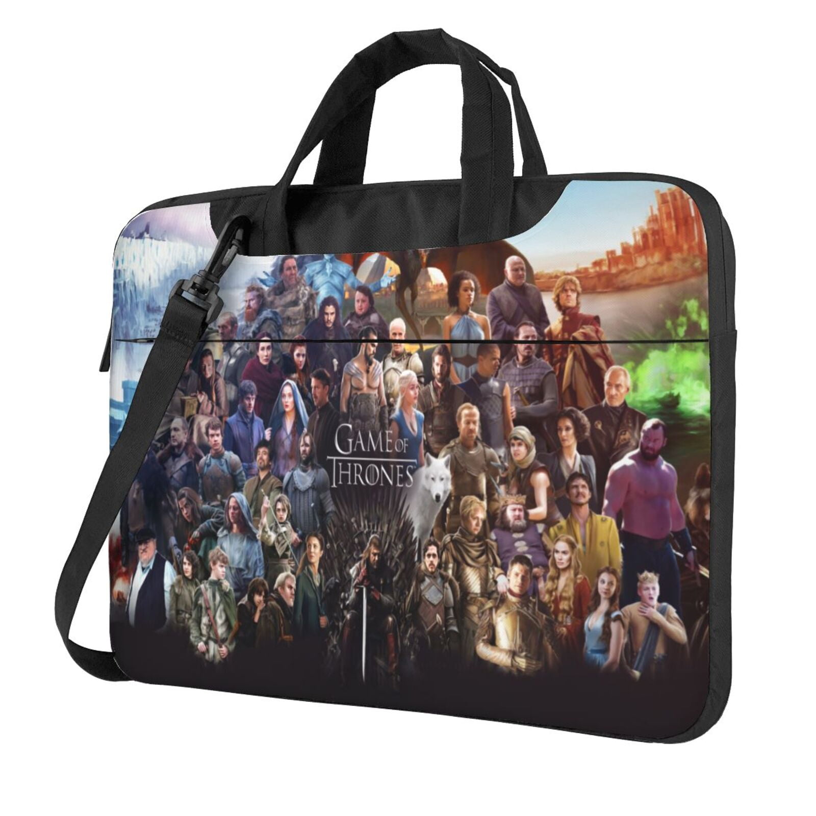 Game of Thrones Laptop Bag with Extra Pocket Soft Carrying Handle