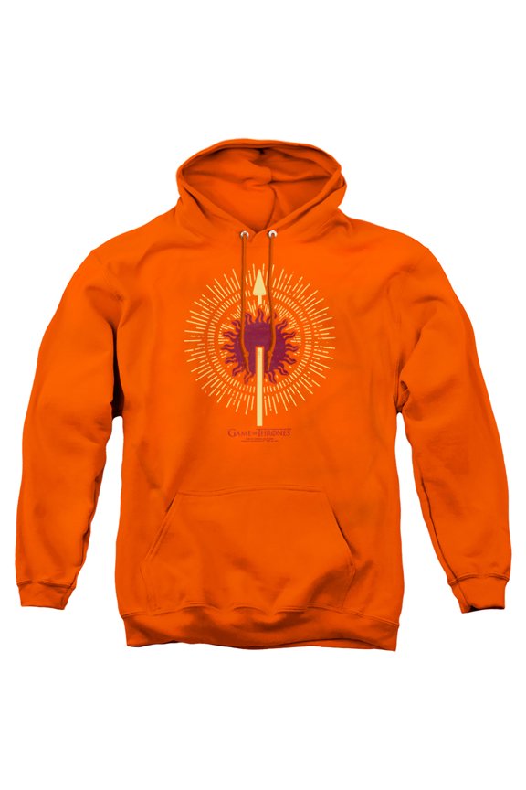 Game of Thrones Martell Burst Sigil Unisex Adult Pull-Over Hoodie, Martell Burst Sigil, Medium
