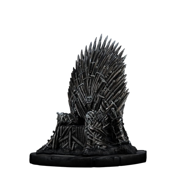 Game of Thrones Master Craft Iron Throne Table Top Statue