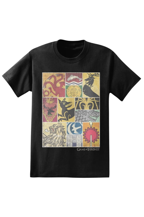 Men's All the House Sigils Short Sleeve T-Shirt