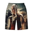 thumbnail image 1 of Game of Thrones Mens Swim Trunks Quick Dry Board Shorts with Mesh Lining, Hawaii Beach Shorts Swimwear Bathing Suits, 1 of 7