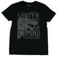 thumbnail image 1 of Game of Thrones Mens T-Shirt - Gray Winter is Coming House Stark Head Image (Small), 1 of 1