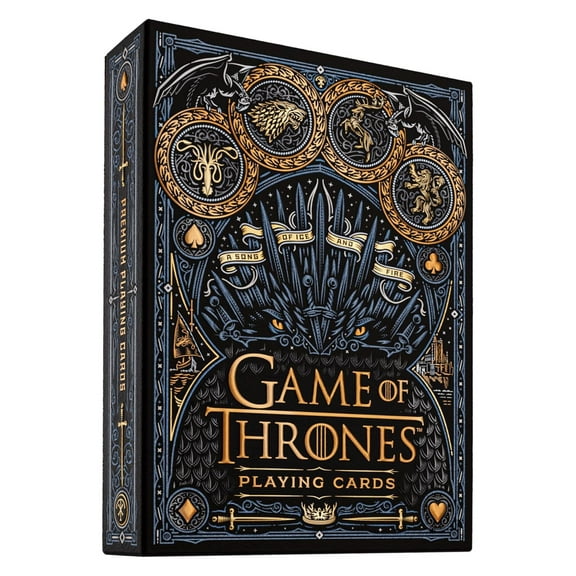 theory11 Game of Thrones Premium Playing Cards, Poker Size Standard Index