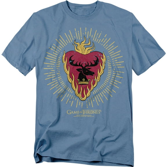Game of Thrones T-Shirt Stannis Baratheon Burst Sigils Unisex Graphic Tee For Men & Women