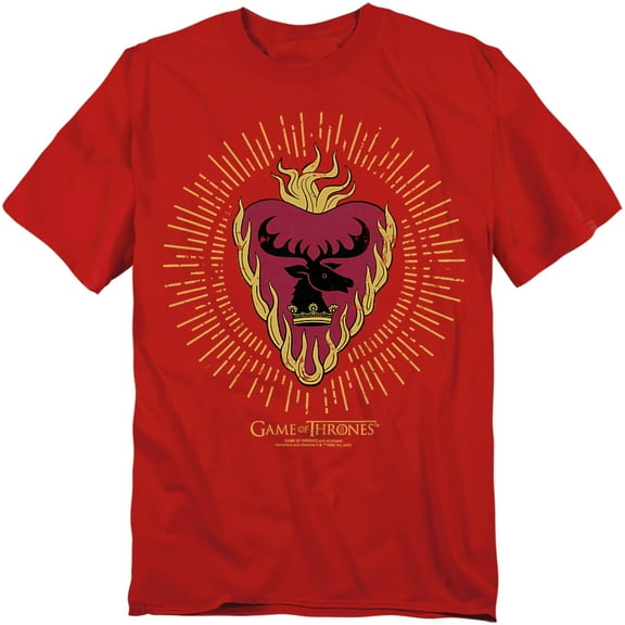 Game of Thrones T-Shirt Stannis Baratheon Burst Sigils Unisex Graphic Tee For Men & Women