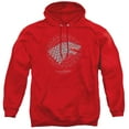 thumbnail image 1 of Game of Thrones Stark Burst Sigils Unisex Adult Pull-Over Hoodie,Red, Small, 1 of 5