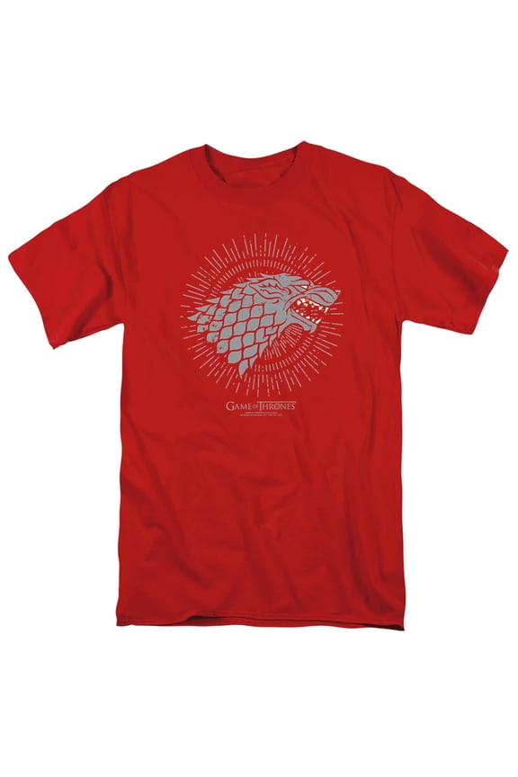 Game of Thrones Stark Burst Sigils Unisex Adult T-Shirt