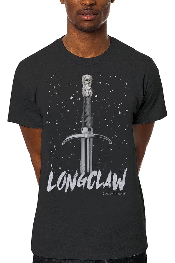 Game of Thrones Stark Longclaw Sword Shirt (X-Large)