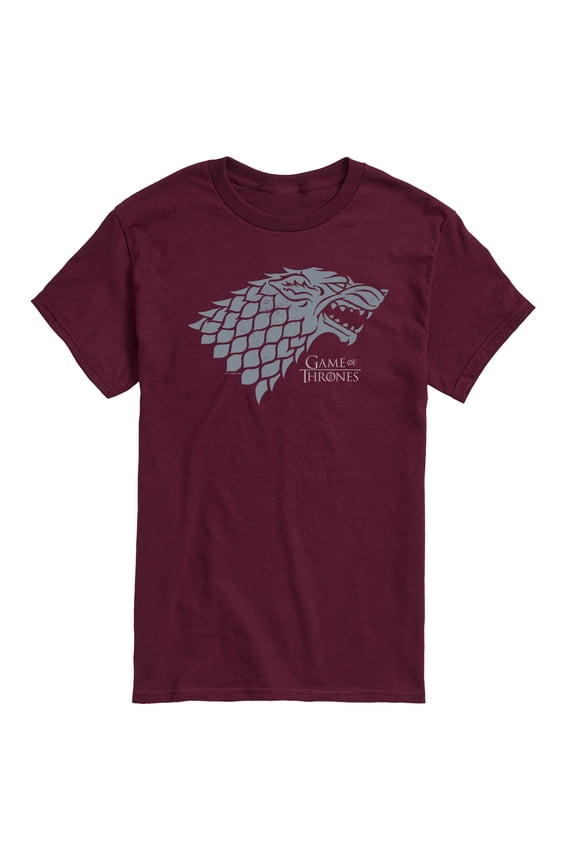 - Stark Wolf Head - Men's Short Sleeve Graphic T-Shirt
