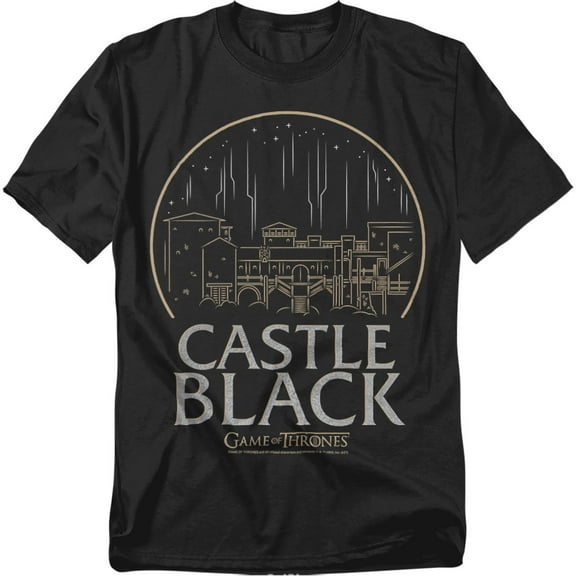 Game of Thrones T-Shirt Castle Black Unisex Graphic Tee For Men & Women
