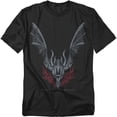 thumbnail image 1 of Game of Thrones T-Shirt Flames In Flight Unisex Graphic Tee For Men & Women, 1 of 7