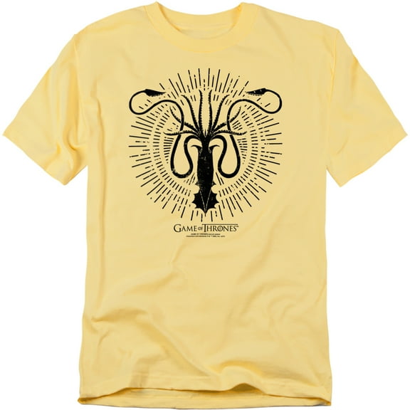 Game of Thrones T-Shirt Greyjoy Burst Sigil Unisex Graphic Tee For Men & Women