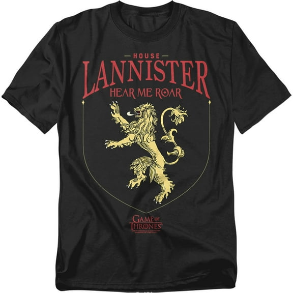 Game of Thrones T-Shirt House Lannister Sigil Unisex Graphic Tee For Men & Women