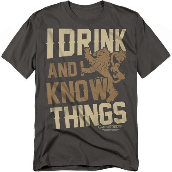 Game of Thrones T-Shirt Know Things Unisex Graphic Tee For Men & Women