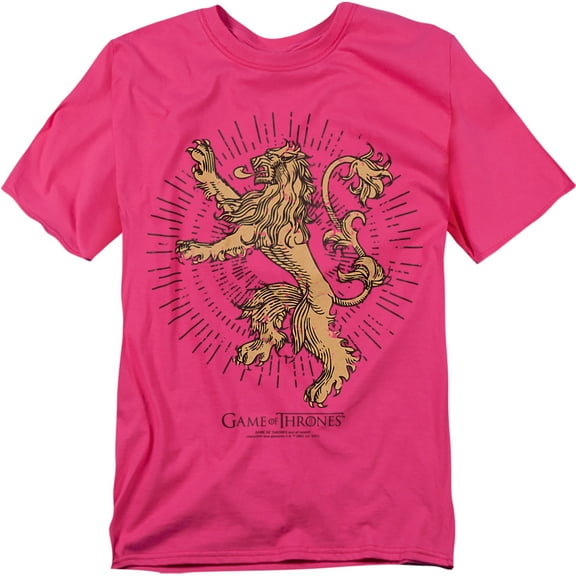 Game of Thrones T-Shirt Lannister Burst Sigil Unisex Graphic Tee For Men & Women