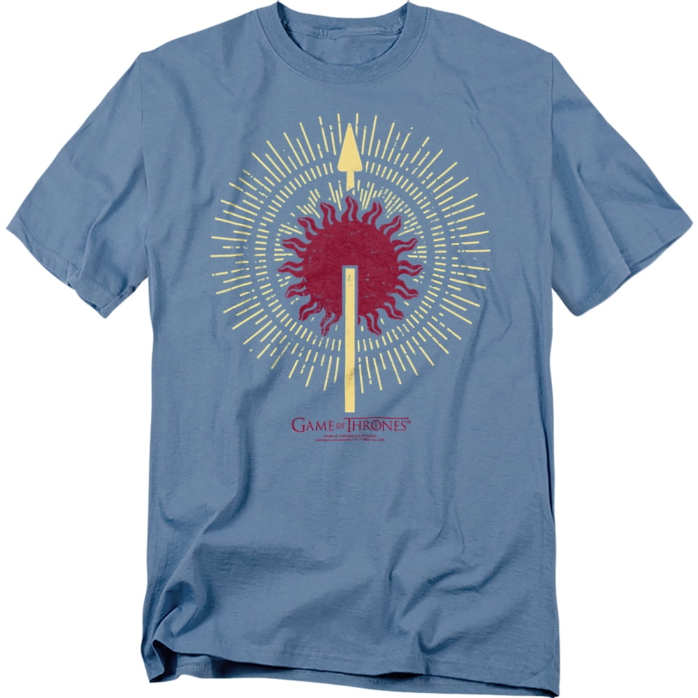 Game of Thrones TShirt Martell Burst Sigil Unisex Graphic Tee