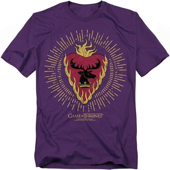 Game of Thrones T-Shirt Stannis Baratheon Burst Sigils Unisex Graphic Tee For Men & Women