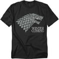 thumbnail image 1 of Game of Thrones T-Shirt Startk Winter Is Coming On Black Unisex Graphic Tee For Men & Women, 1 of 7